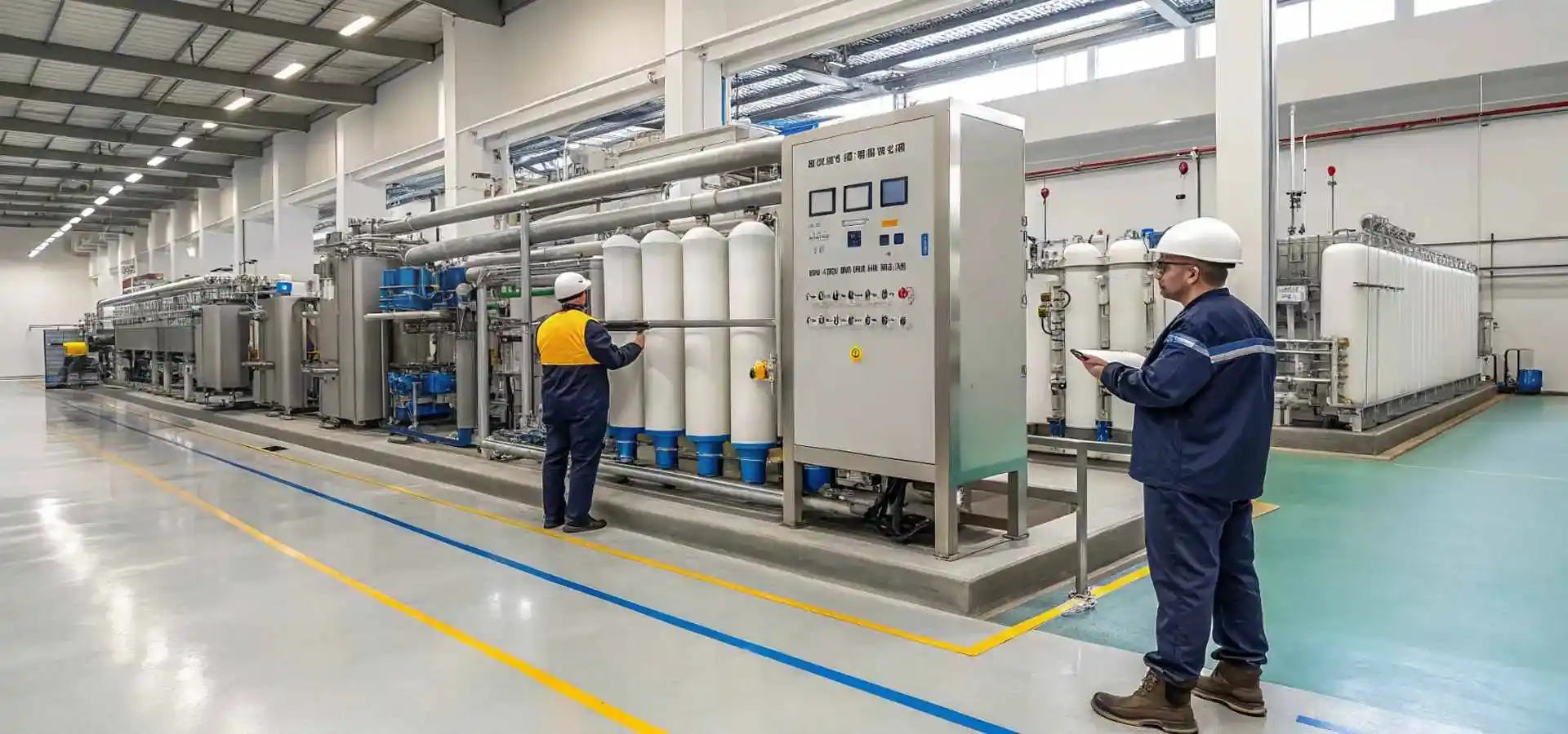 Тестирование систем водоподготовки Ocpuritech